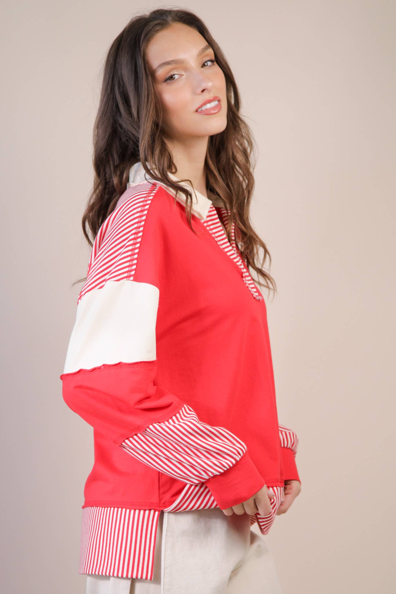 Maher Rugby Oversized Top