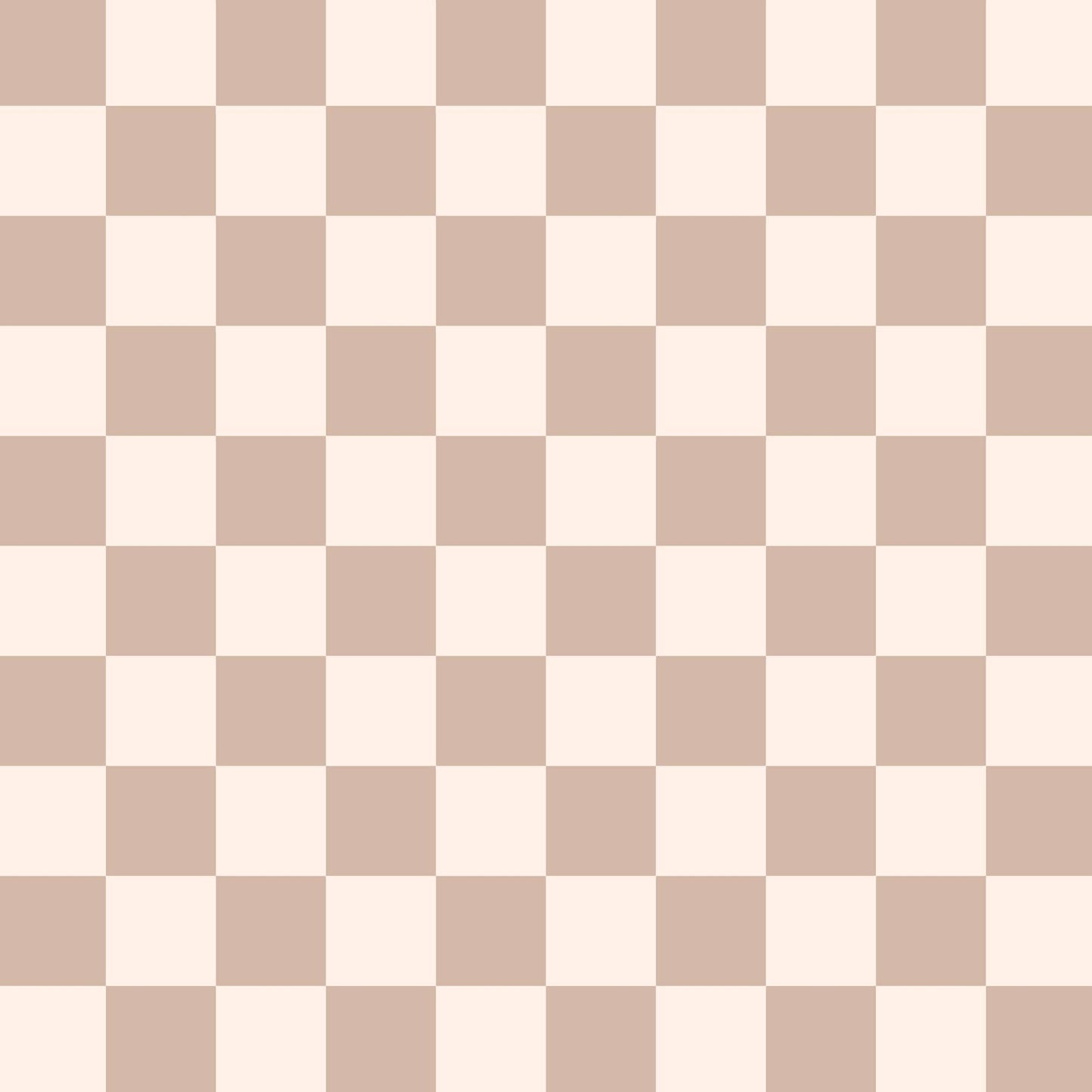 Kids Happy Checkered Picnic Blanket
