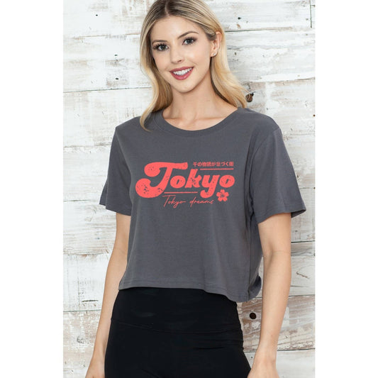 Tokyo Dreams Cropped Tee