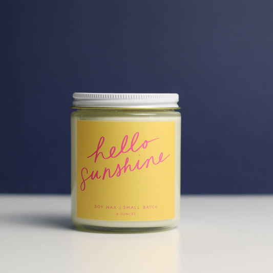 Poured Goods - Hello Sunshine Candle