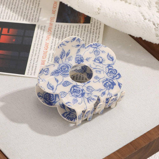 Flower Shaped Claw Clip