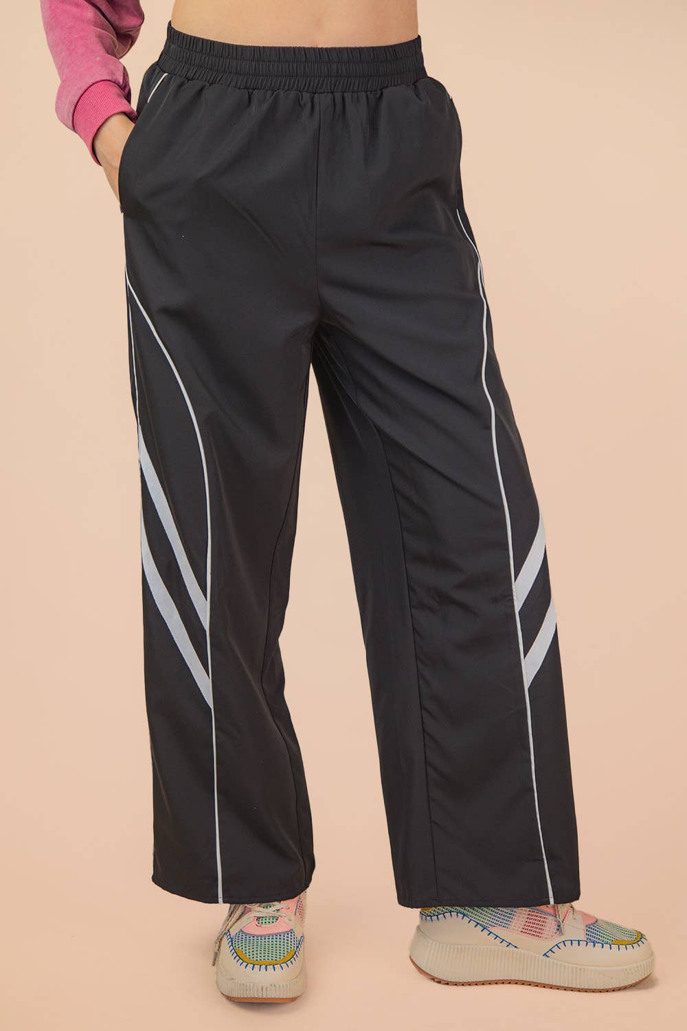 Colorado Diagonal Striped Wind Pants
