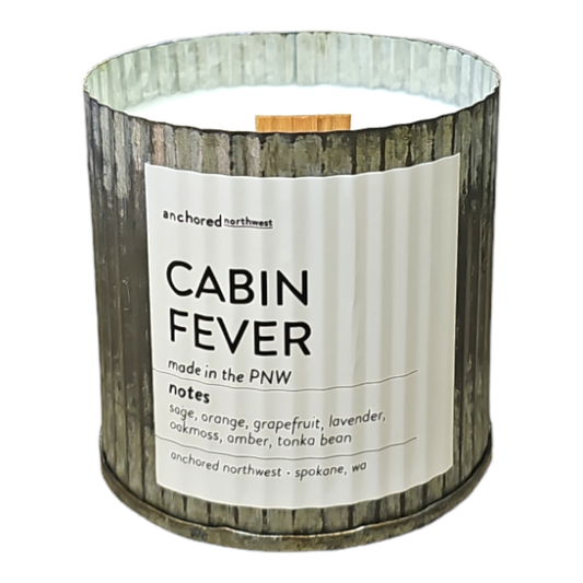 Anchored Northwest Wood Wick Candle - Cabin Fever