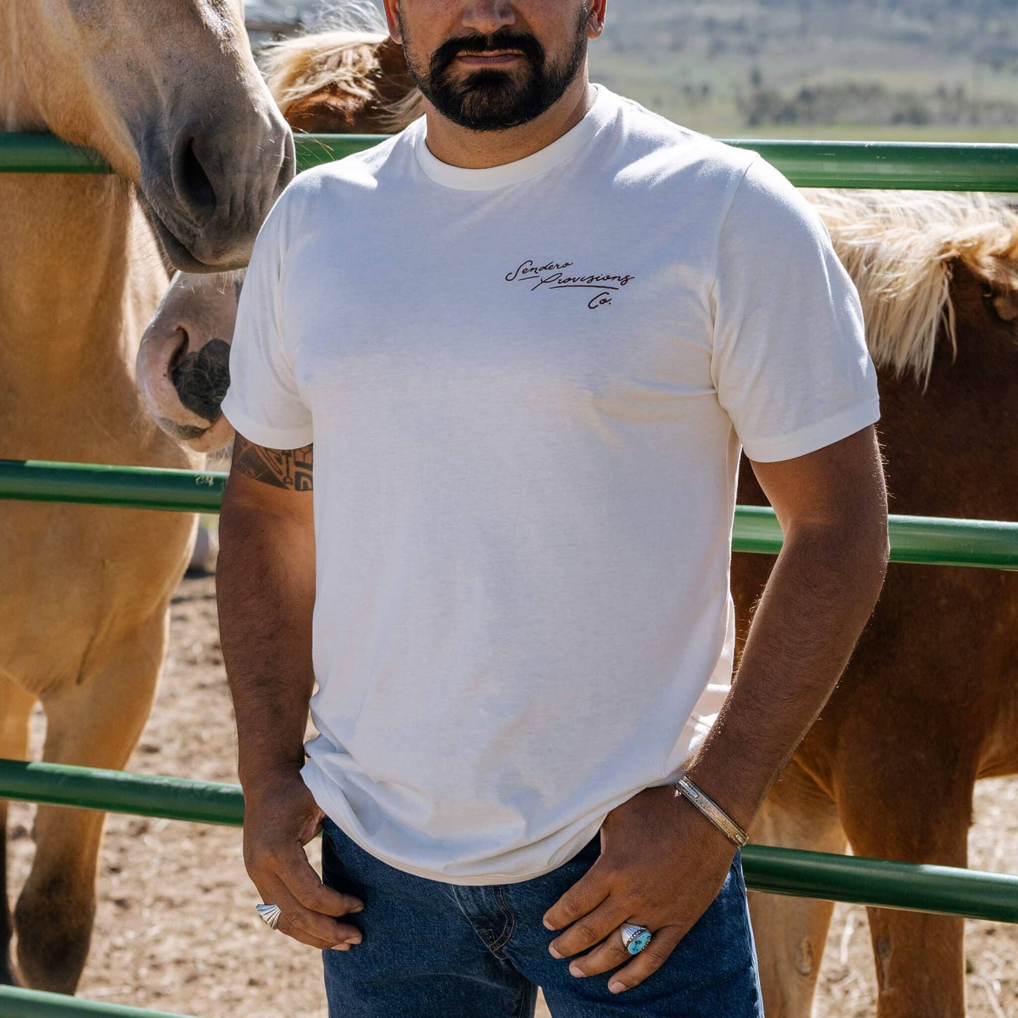 Mens Sendero Fast Horse Tee