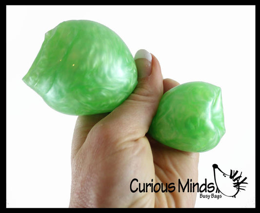 Squishy Pearl Water Filled Tube Toy