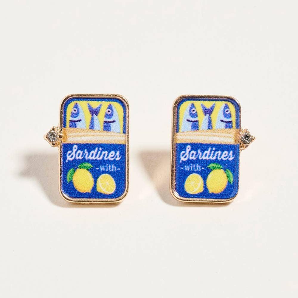Darya Sardine Can Earrings