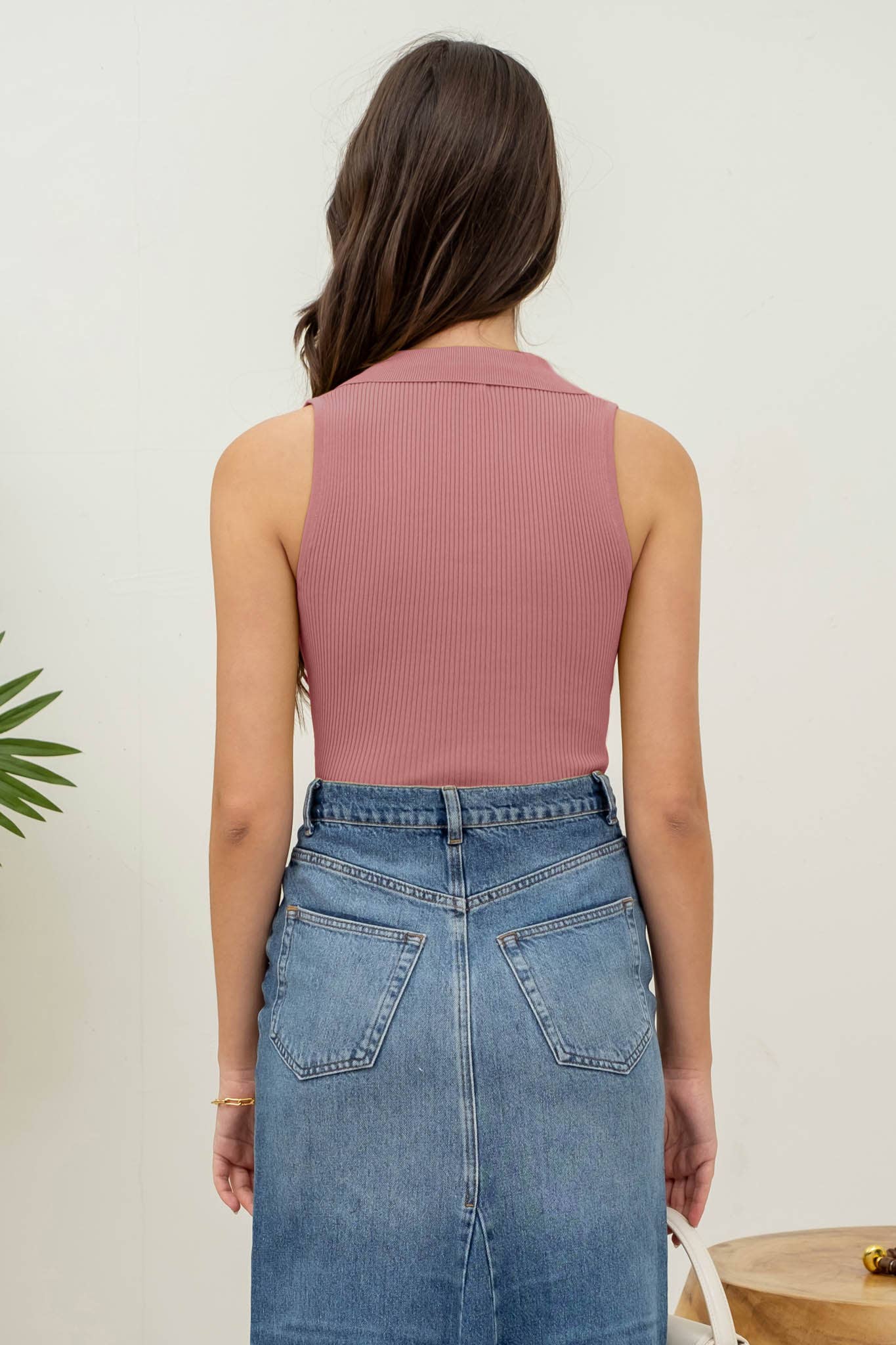 **SALE!** Chester Collared Sweater Tank (Size Small)