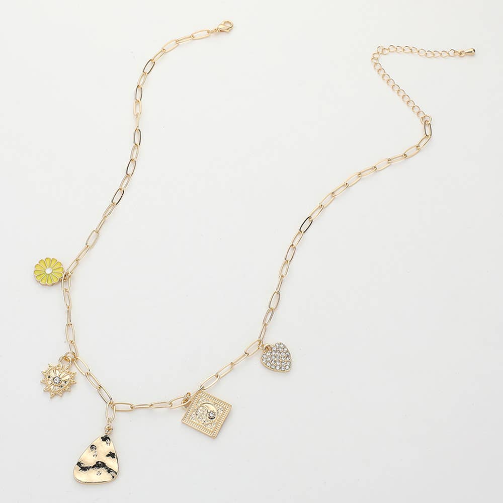 Virginia Eclectic Charm Necklace