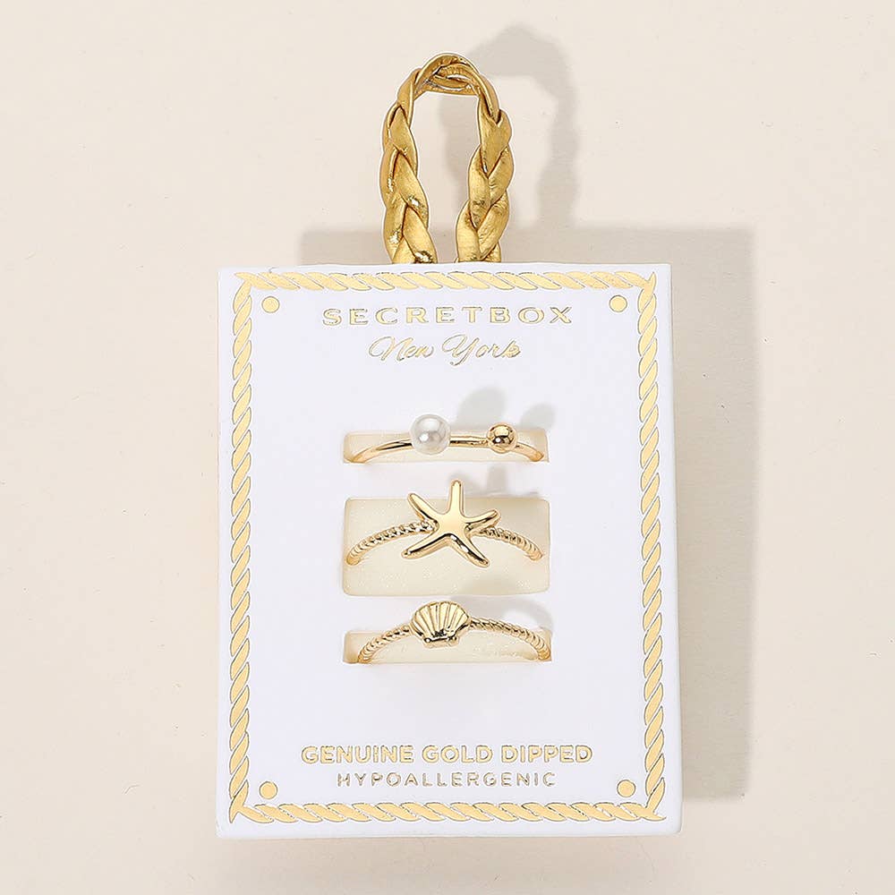 Lennox 3pc Stacking Ring Set
