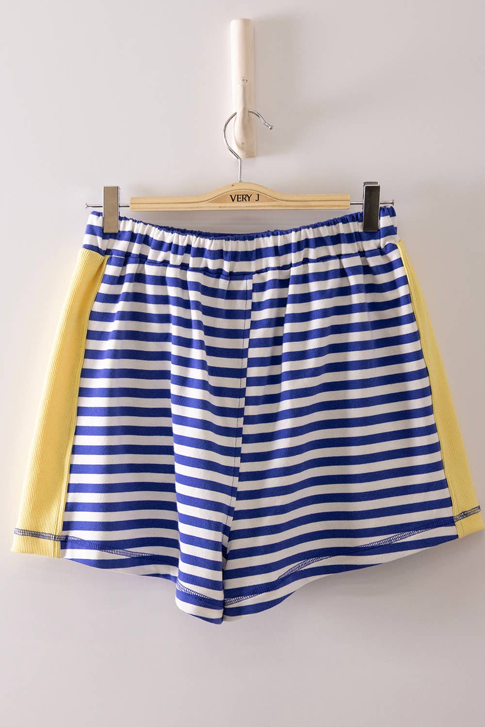 Larik Striped Colorblock Lounge Shorts
