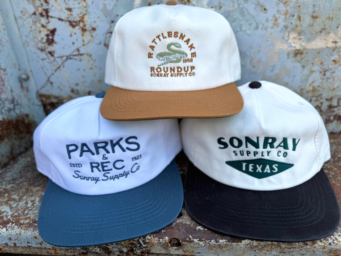 Sonray Mens Two Tone Texas Hats