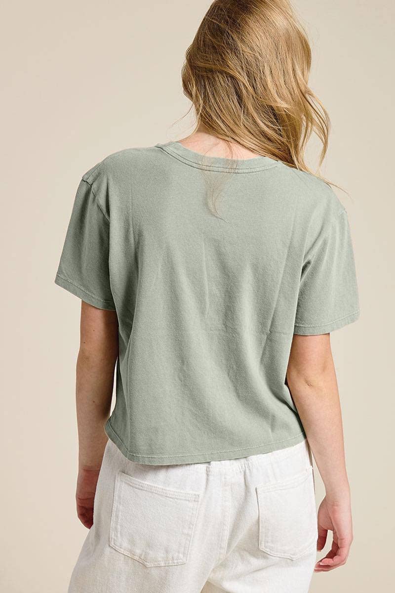 Horse Trio Mineral Washed Tee