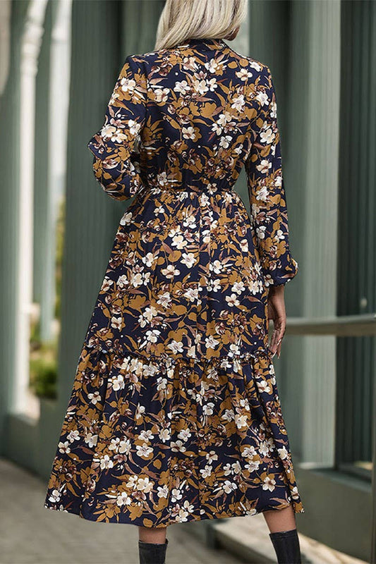 Lorient Full Length Floral Dress