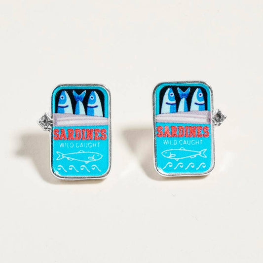 Darya Sardine Can Earrings
