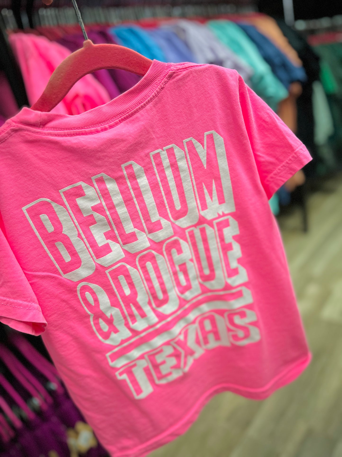 **SALE!!** Girls Retro Store Logo Comfort Colors Tee