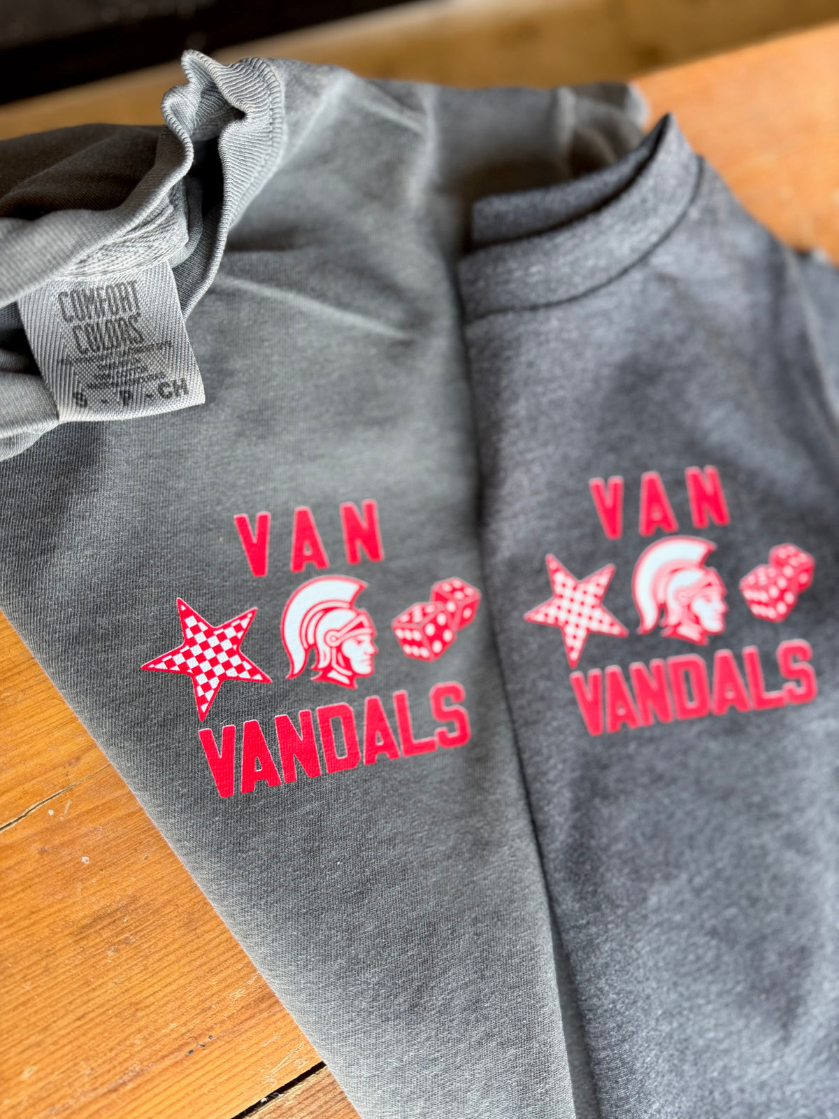 New Mascot Collage Van Vandals Tee