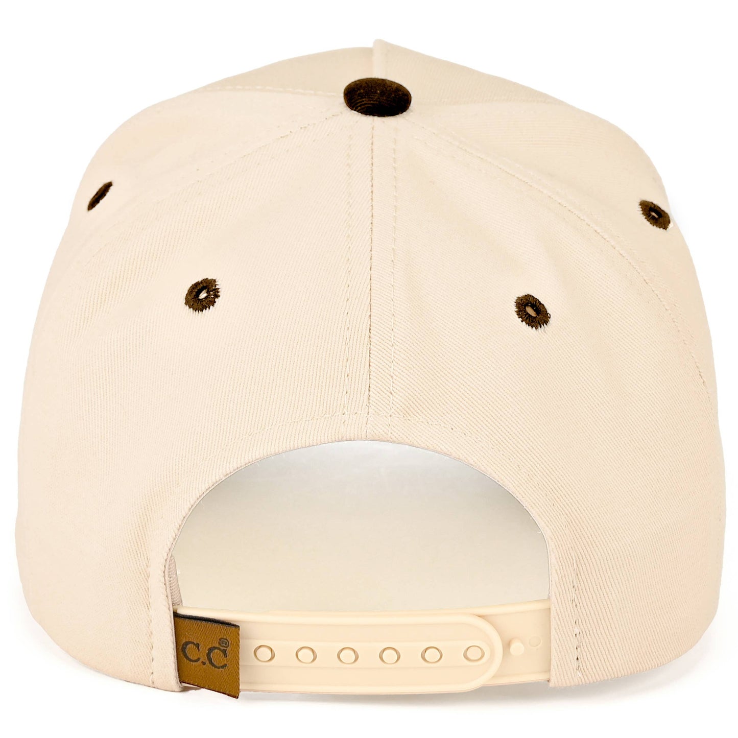 Boys Little Buckaroo Embroidered Brown Hat