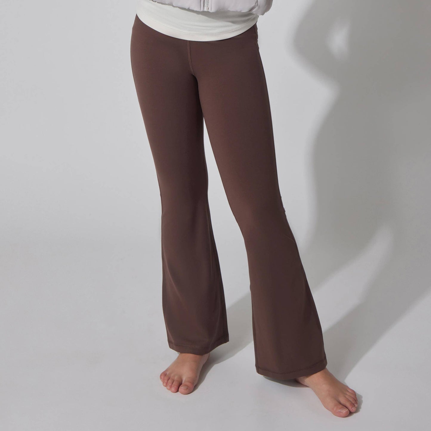 Girls Everyday Athletic Brown Pants