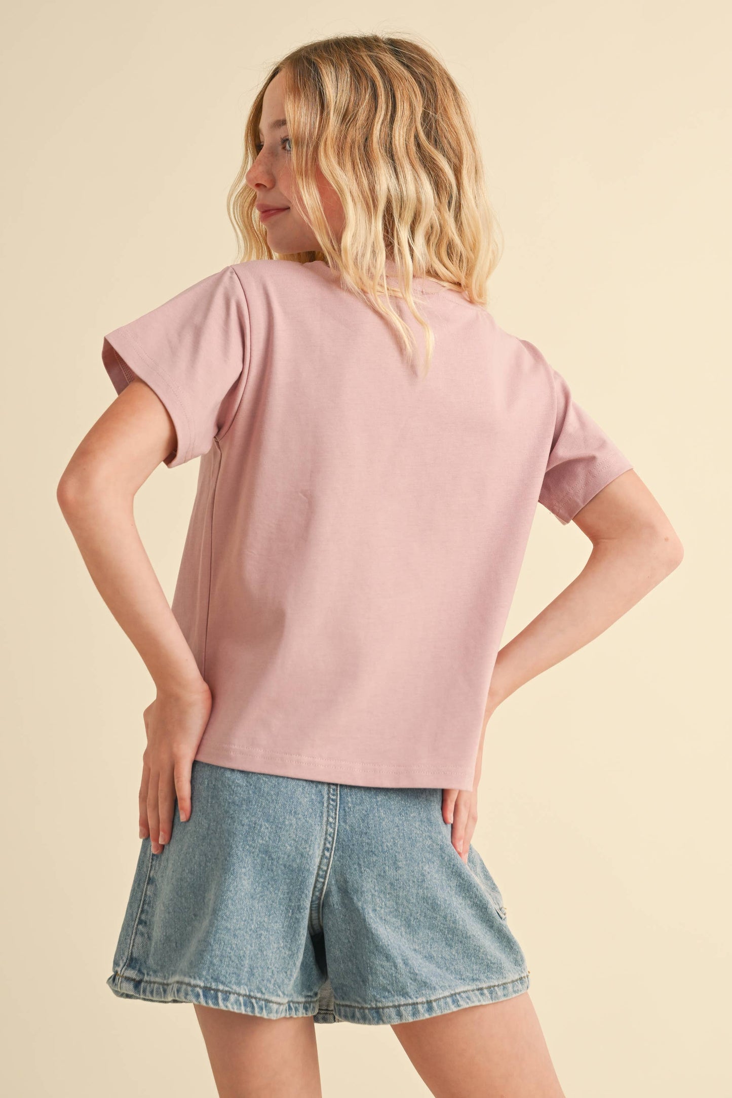 Girls Muted Los Angeles Tee