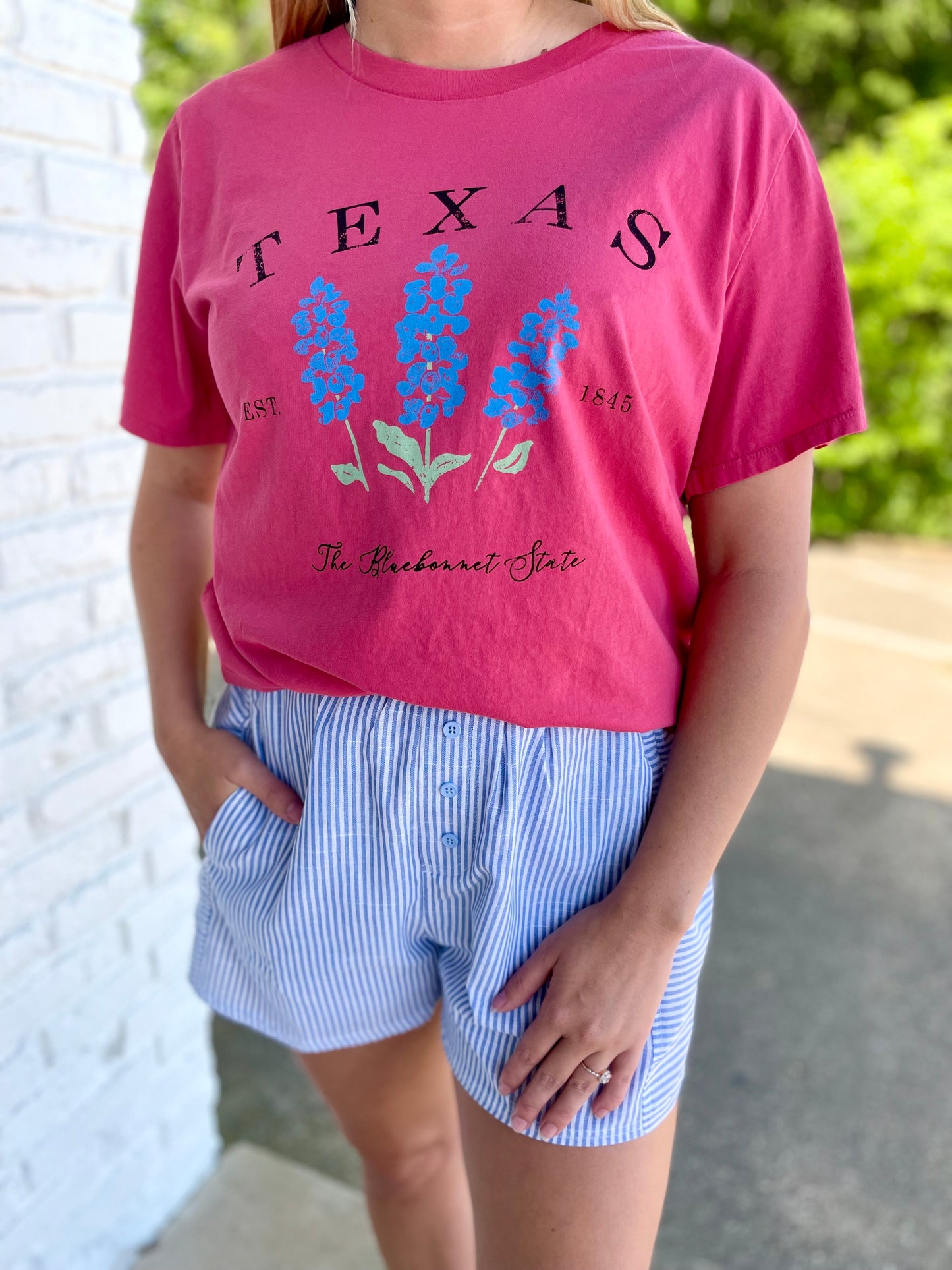 Texas Bluebonnet 1845 Tee