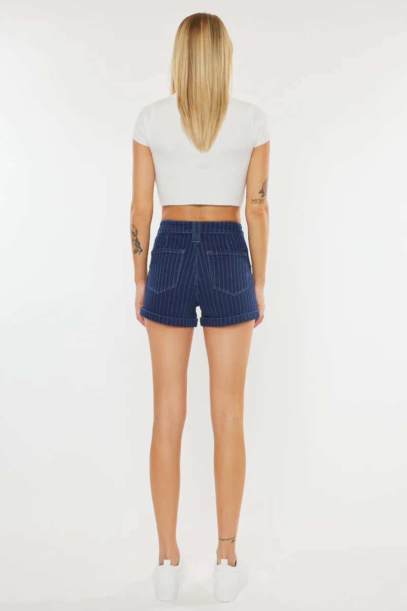 **SALE!** Kancan Pacifica Pinstriped Shorts