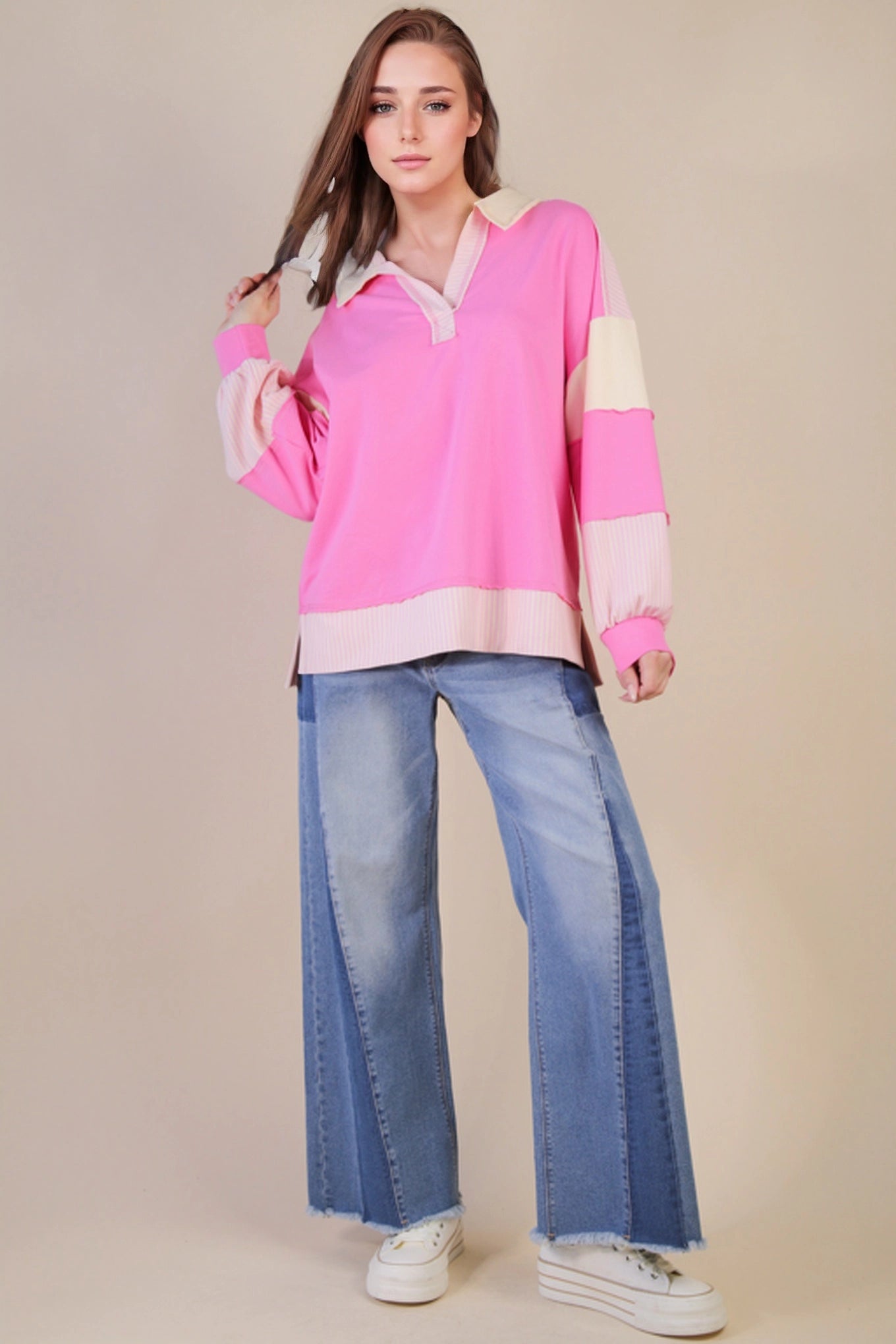 Maher Rugby Oversized Top
