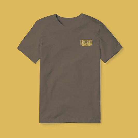 Sonray Marfa Hotel Brown Tee