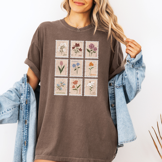 Fruits of Spirit Vintage Stamps Tee