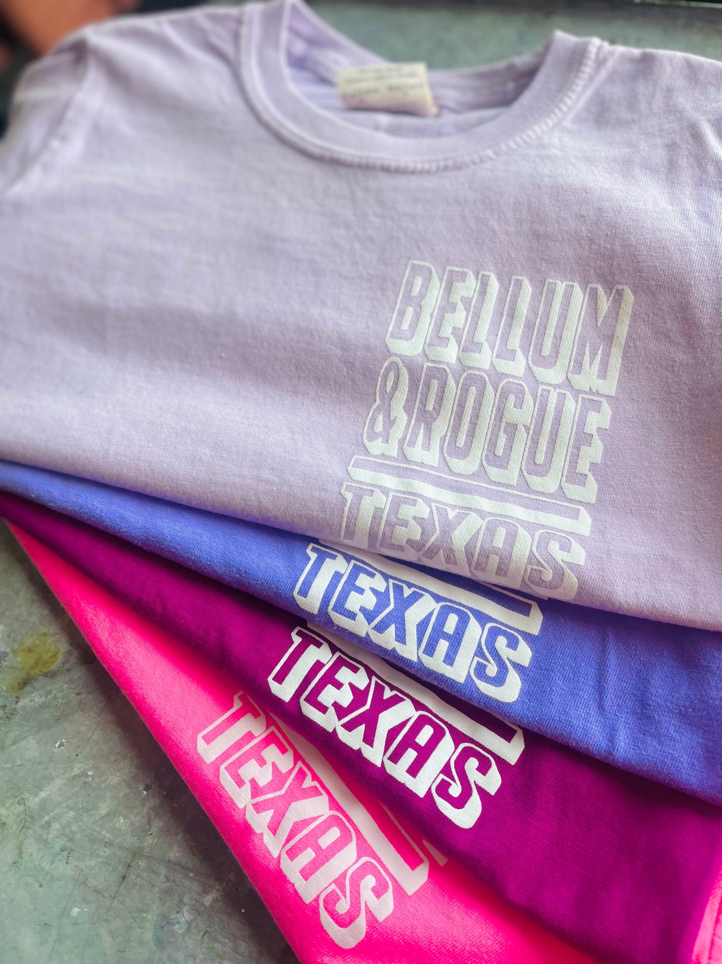 **SALE!!** Girls Retro Store Logo Comfort Colors Tee