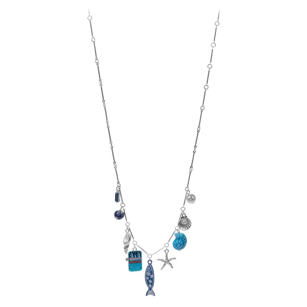Darya Mediterranean Sardine Charm Necklace