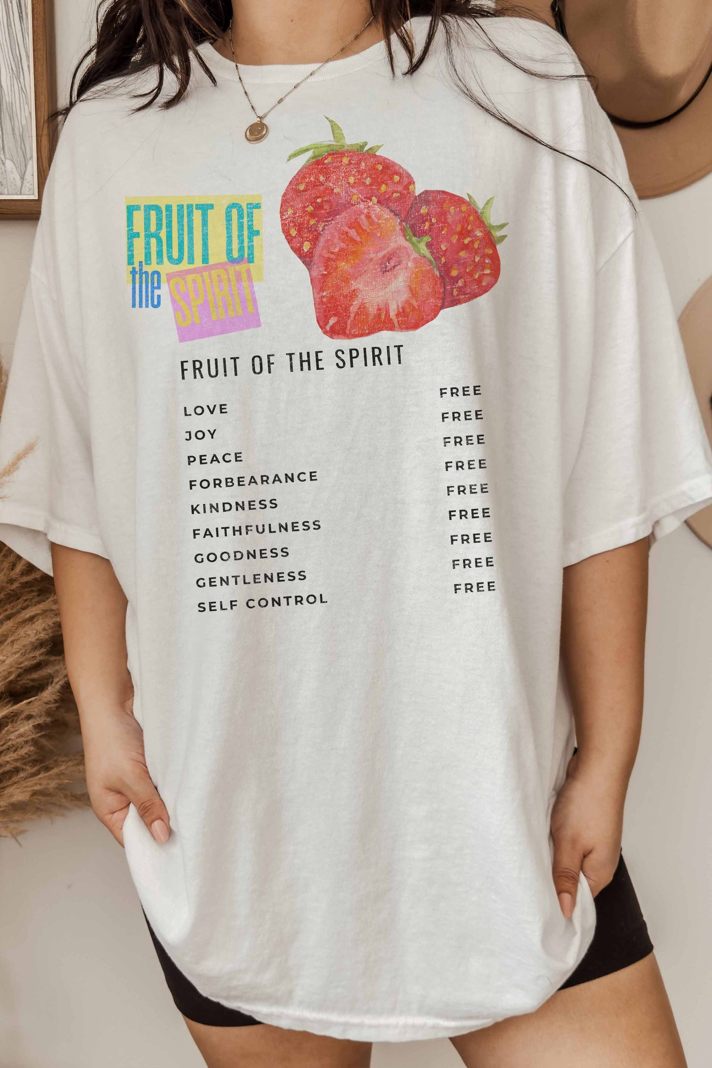 Fruit of the Spirit Oversized Tee