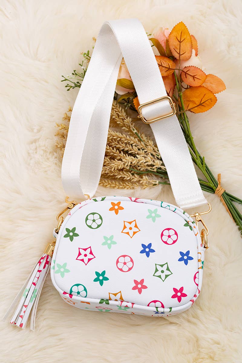 Girls Crossbody Floral Bag