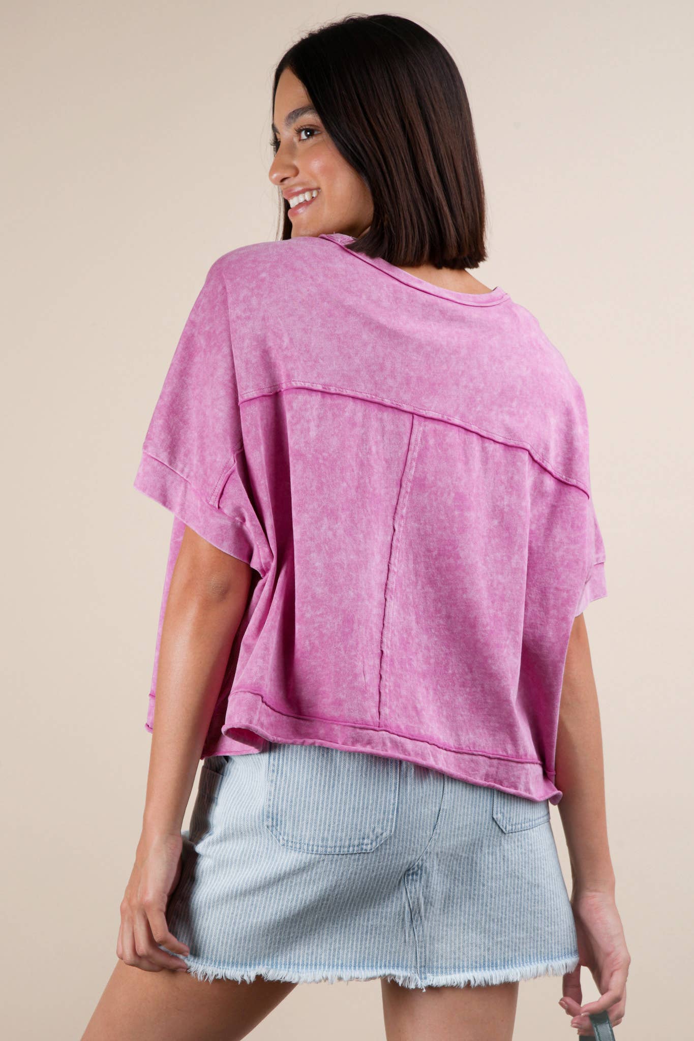 Rockland Mineral Pocket Cropped Tee