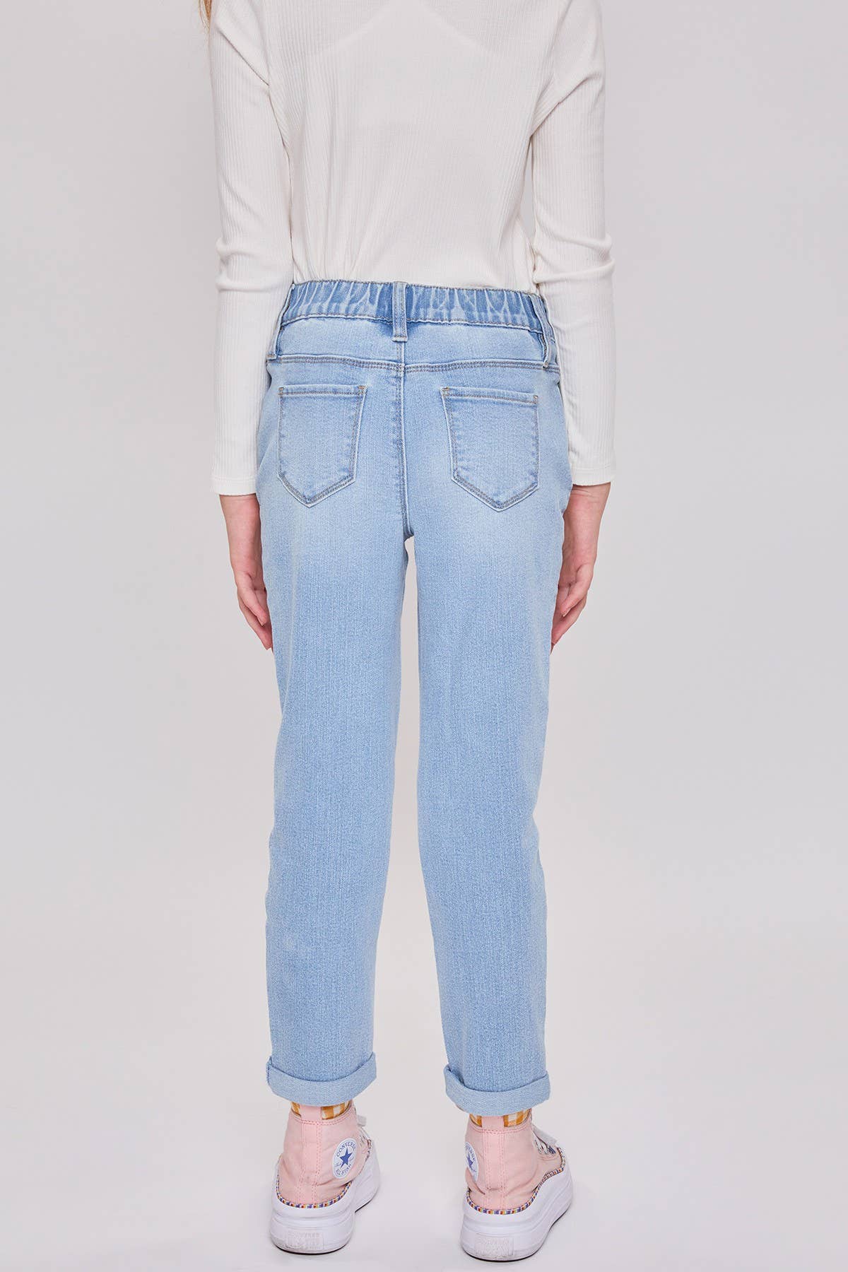 Girls YMI Taylor LW Relaxed Cuffed Jeans
