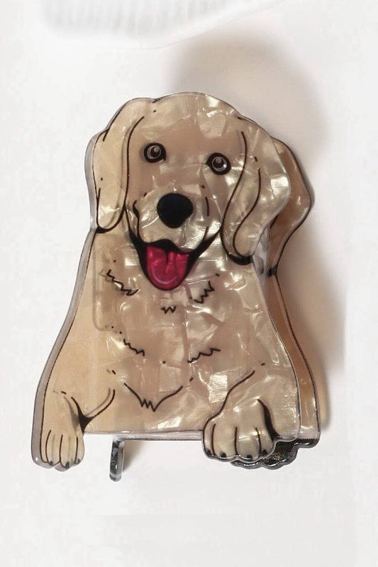 Acetate Dog Claw Clip
