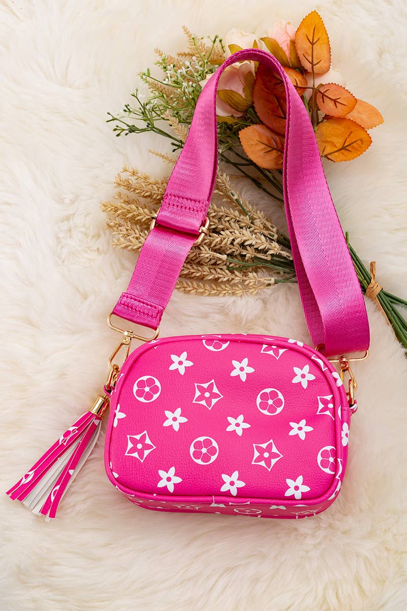 Girls Crossbody Floral Bag