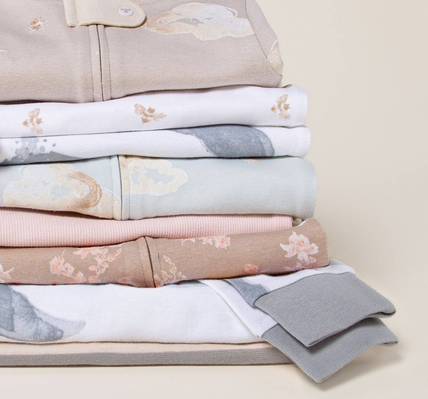 Burt's Bees Girls Whimsical Floral Organic Cotton Sleeper