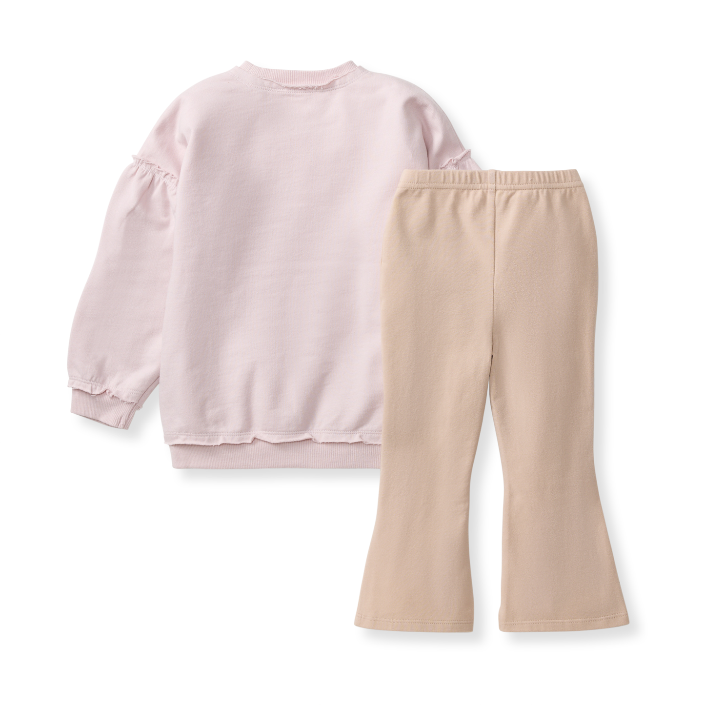 Burt's Bees Girls Solid Sweatshirt Set