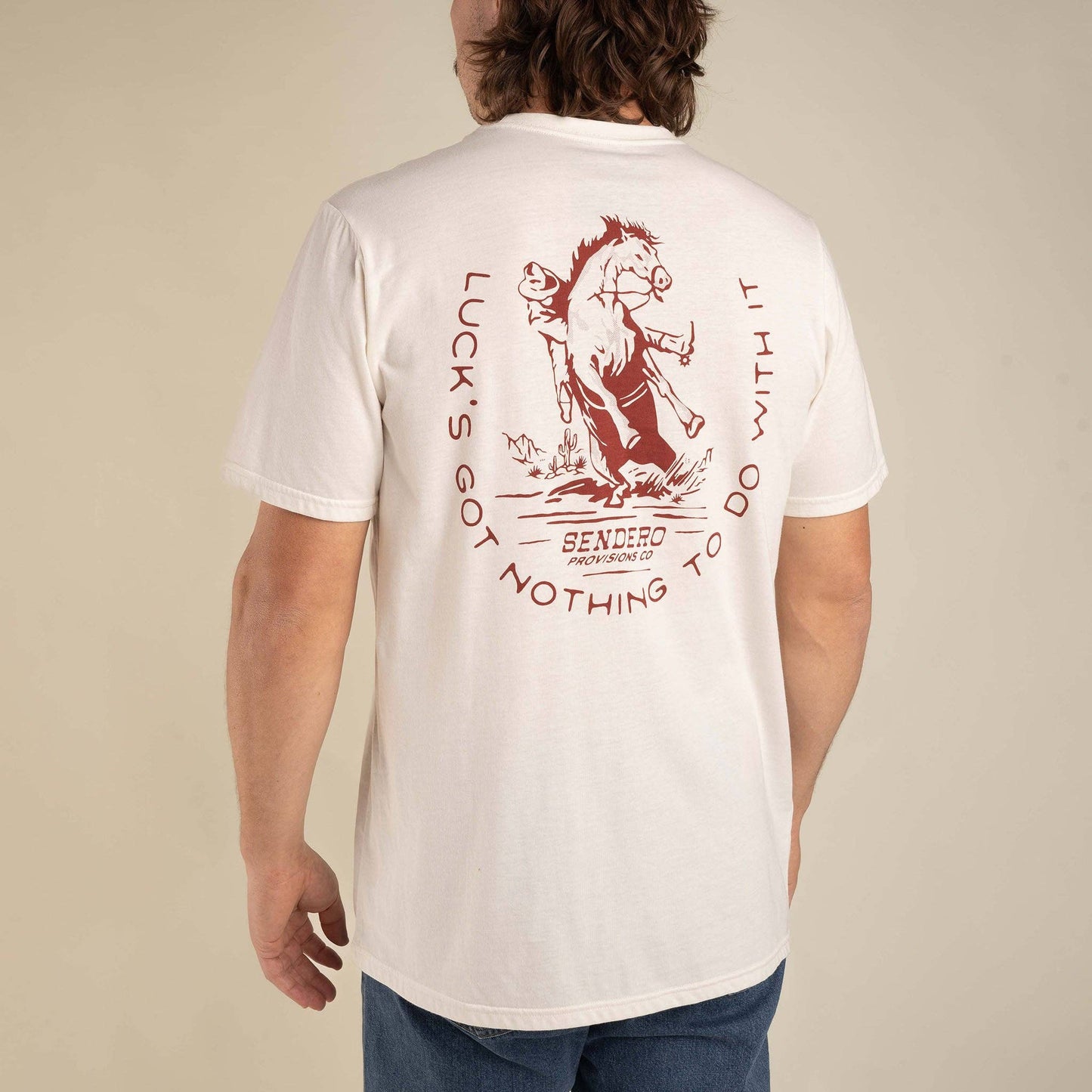 Mens Sendero No Luck Tee