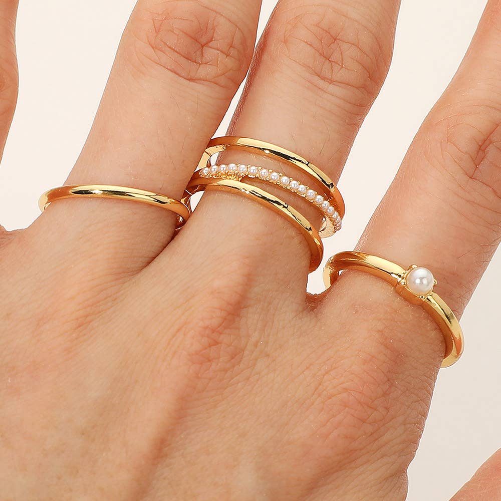Lennox 3pc Stacking Ring Set