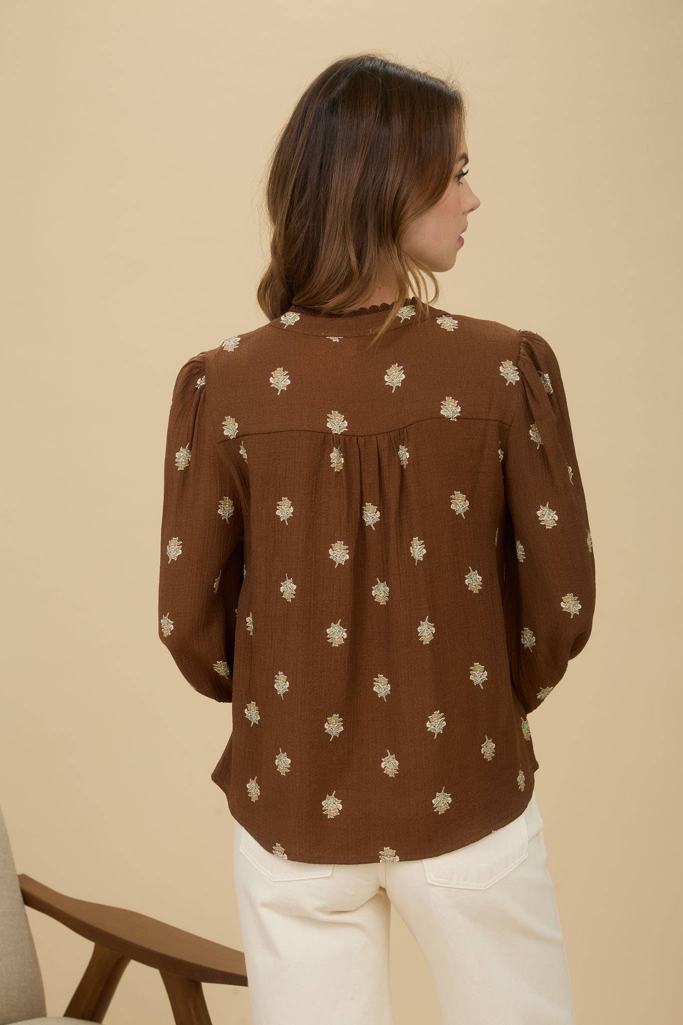 Goldie Floral Longsleeve Blouse
