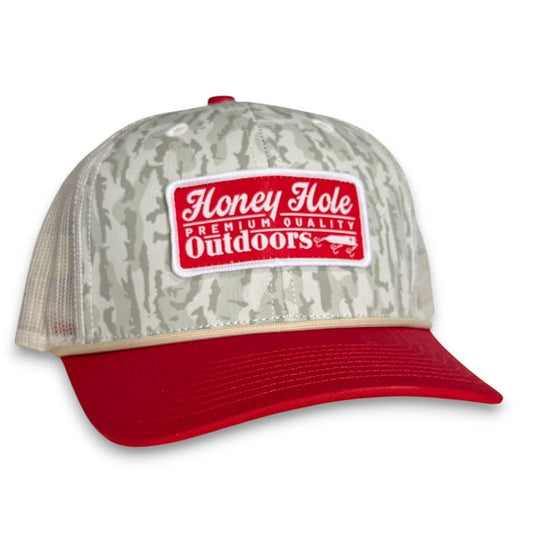 Mens Honey Hole A1 Rope Trucker Hat
