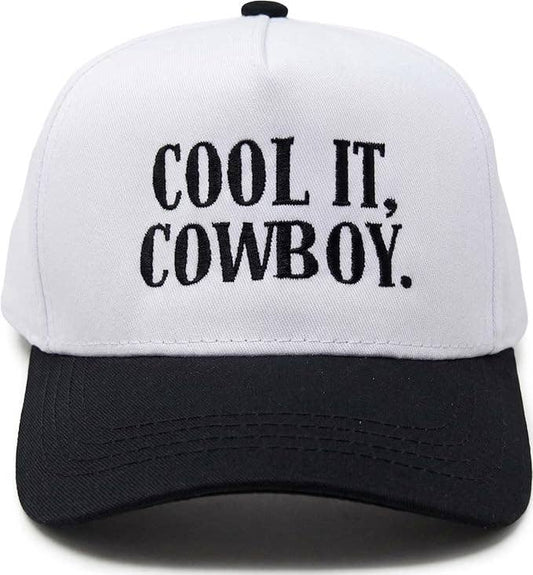 Boys Cool It Cowboy Black Hat