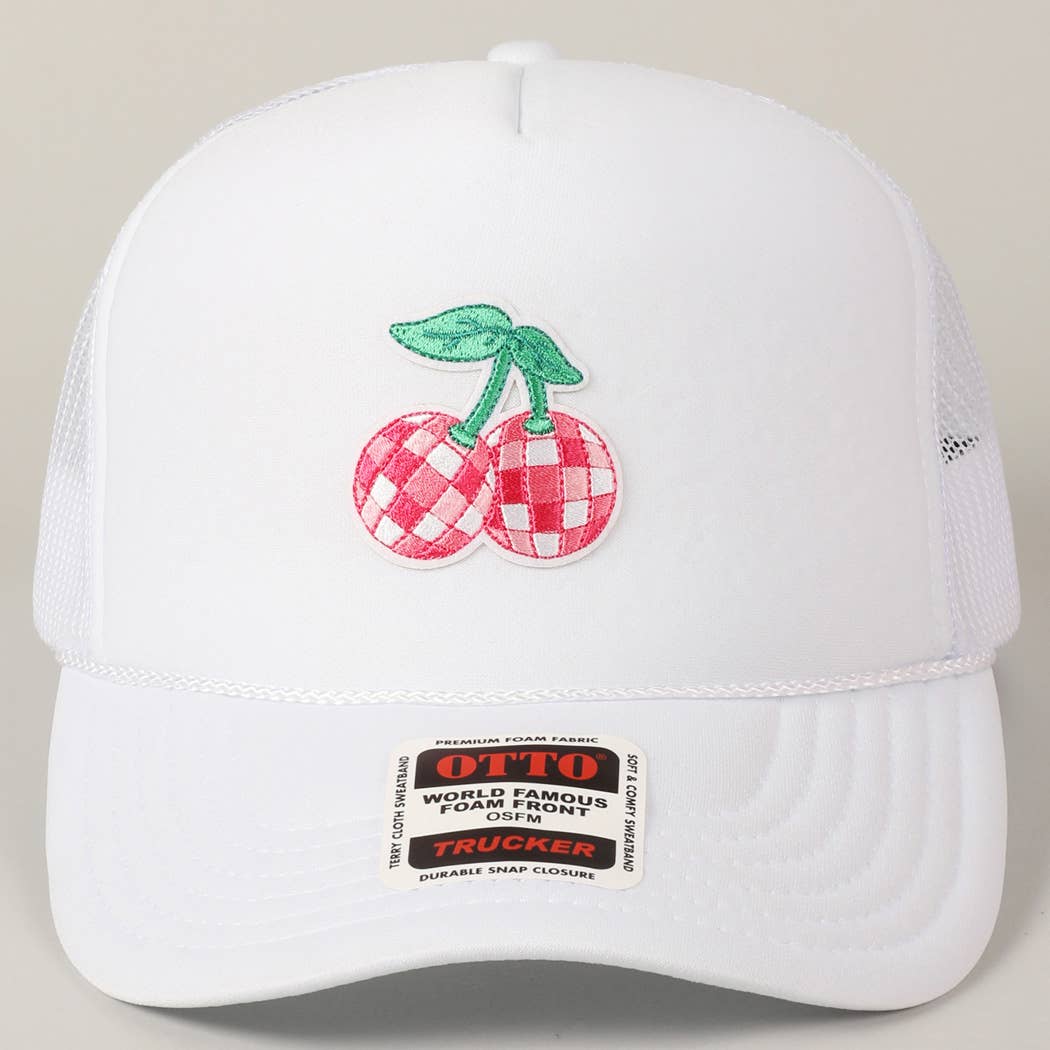 Disco Cherry Patch Trucker Hat
