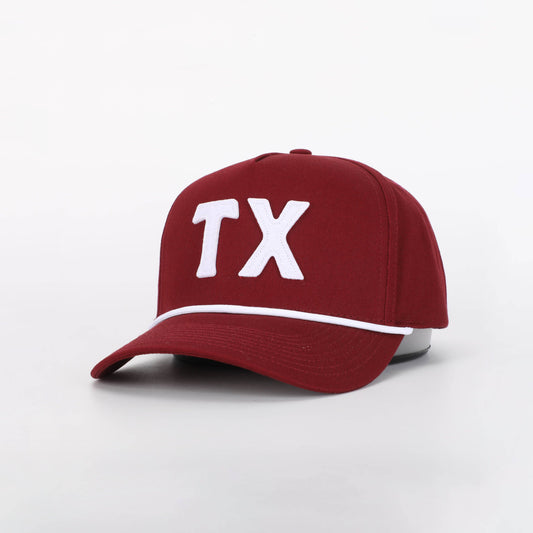 Texas Outfitters TX Maroon Hat
