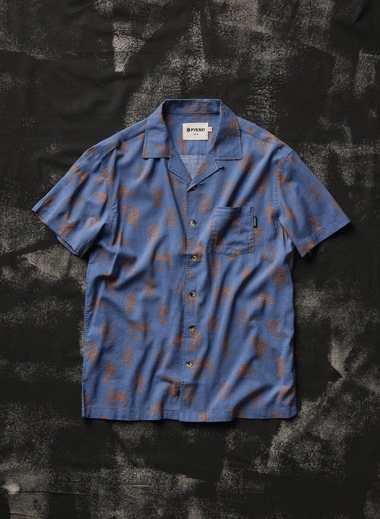 Mens Silverfall Adios Burritos Buttondown Shirt