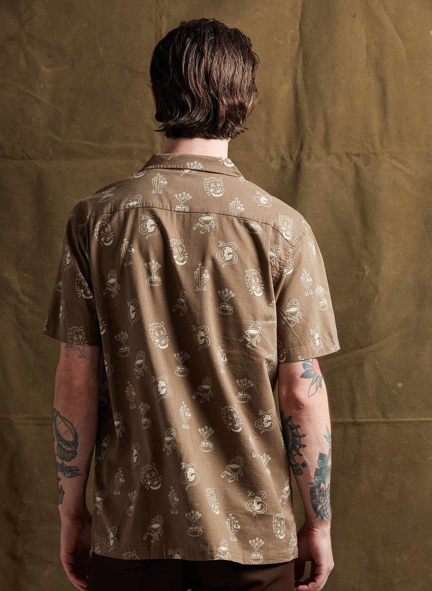 Mens Silverfall Desert Donuts Buttondown Shirt
