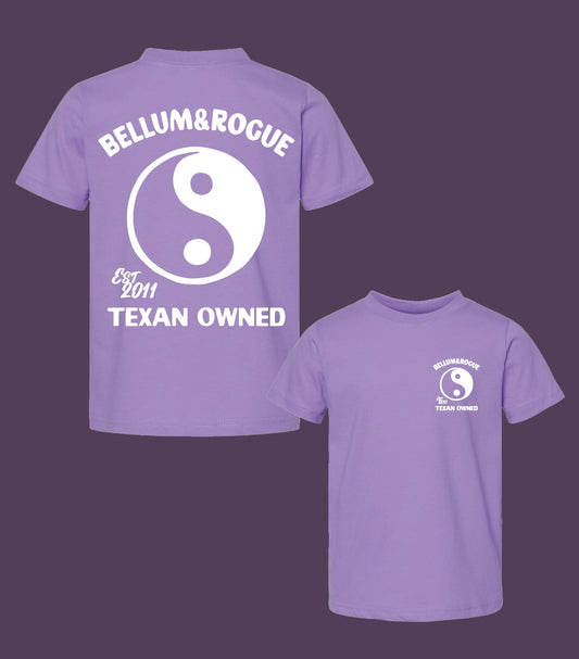 Icon Series YinYang Lavendar Store Logo Tee