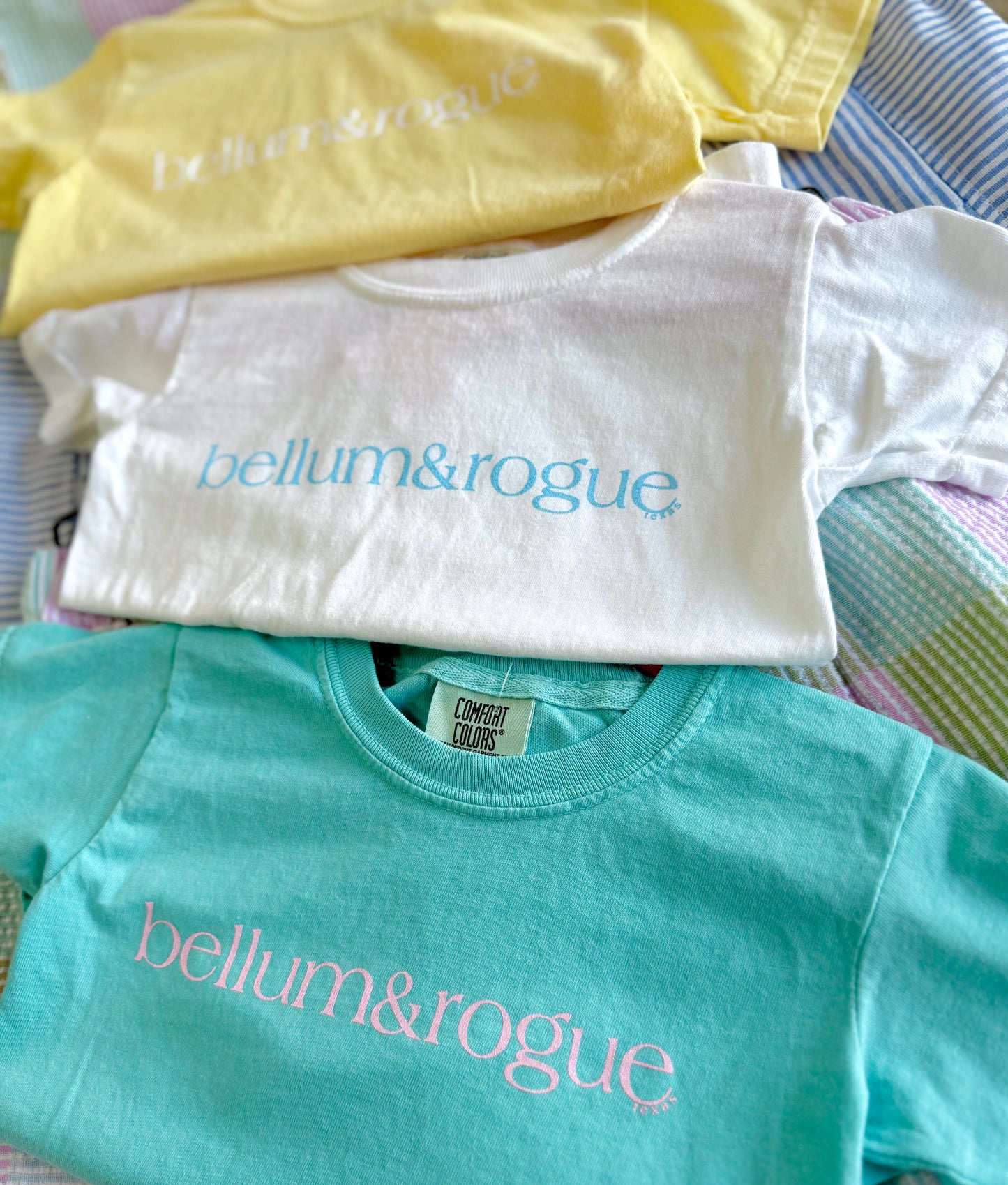 Girls Kids Simple Logo Tee