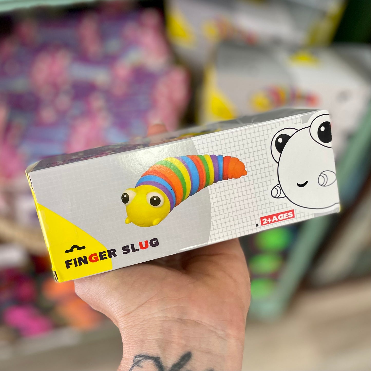 Kids Rainbow Caterpillar Flexible Fidget Toy